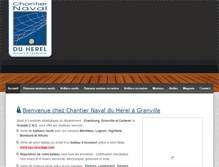 Tablet Screenshot of granville-marine.com